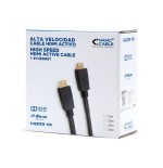 Nanocable cable hdmi v1.4 con repetidor macho a hdmi v1.4 macho 30m - alta velocidad - negro