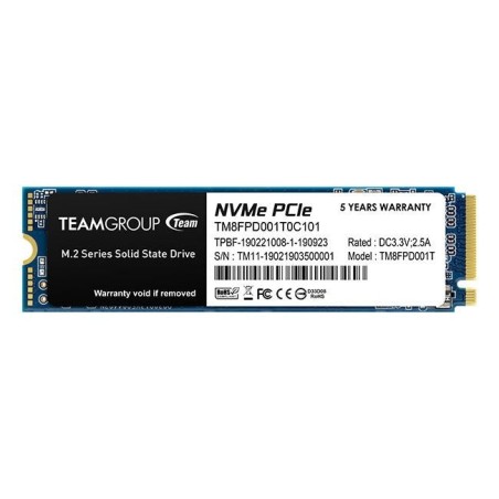 Disco ssd teamgroup mp33 pro 1tb pcie gen3 x4 nvme m.2 2100/1700 mb/s