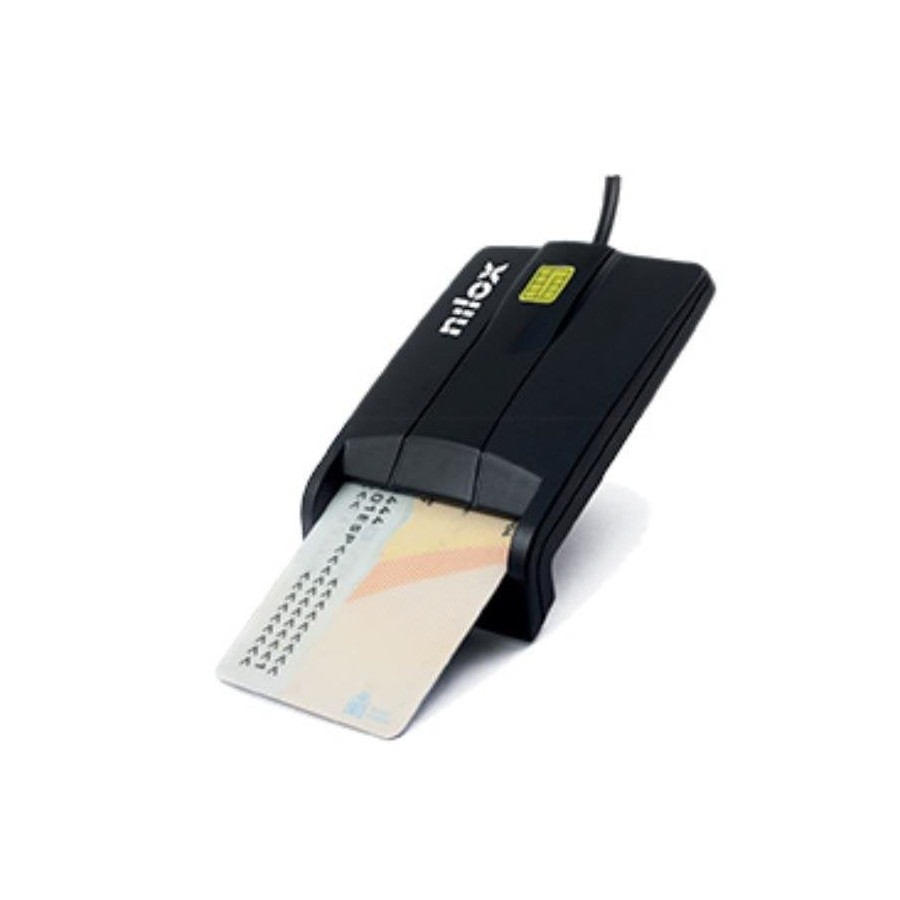 Lector de tarjetas externo nilox smart card dni-e