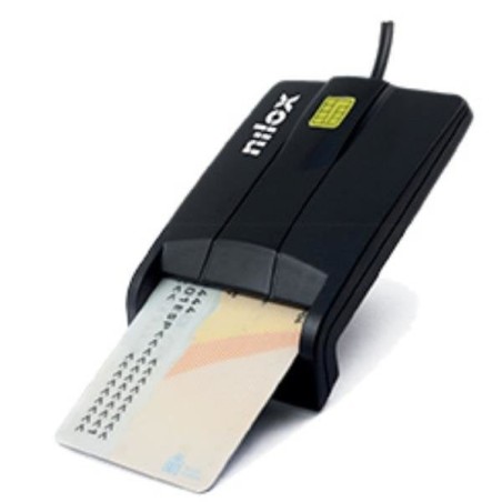 Lector de tarjetas externo nilox smart card dni-e