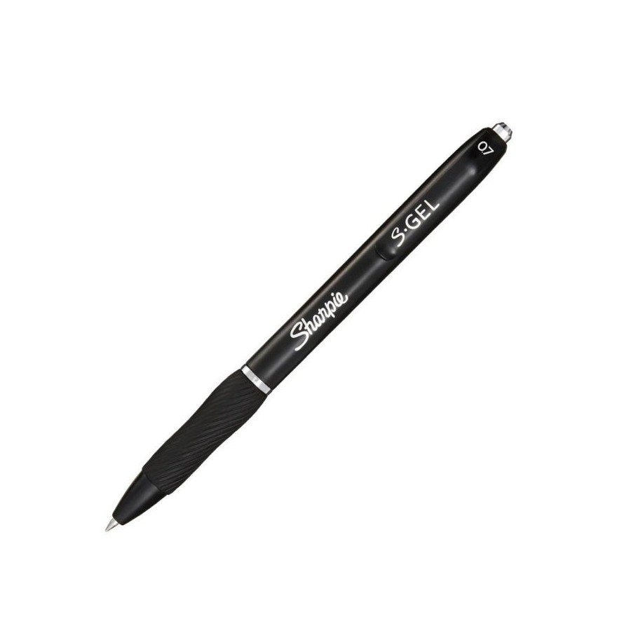 Bolígrafo sharpie-gel s-gel negro blister de 3