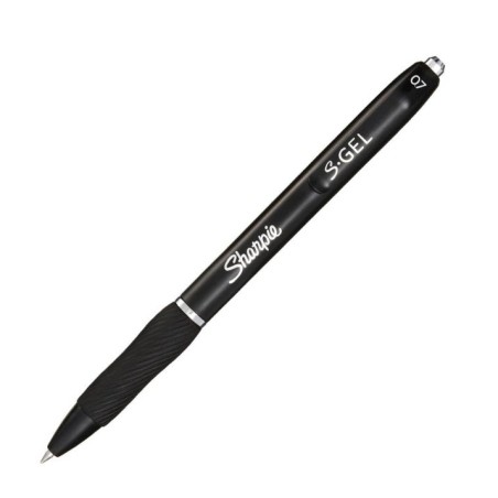 Bolígrafo sharpie-gel s-gel negro blister de 3