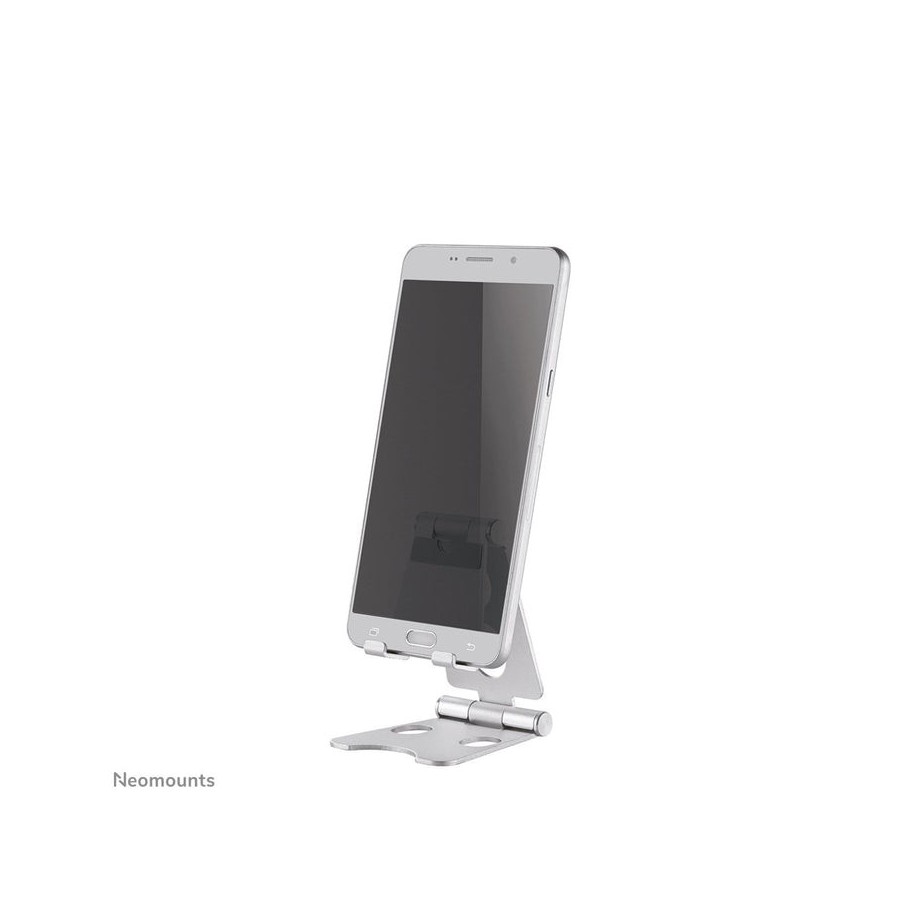 Soporte para teléfono newstar de hasta 6.5 ", plateado