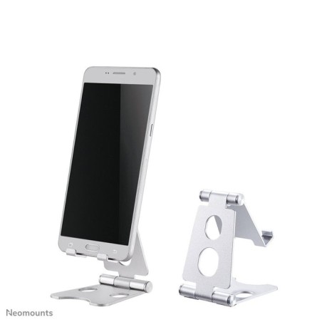 Soporte para teléfono newstar de hasta 6.5 ", plateado