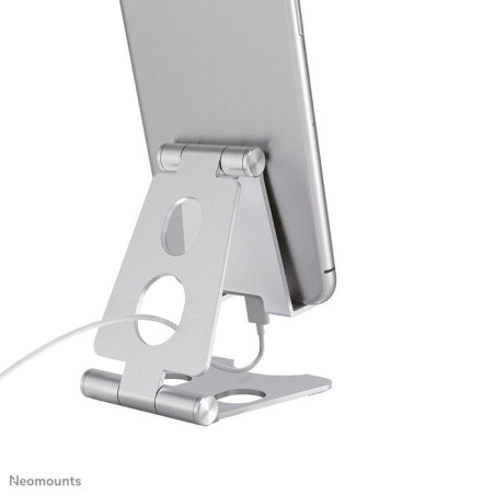 Soporte para teléfono newstar de hasta 6.5 ", plateado