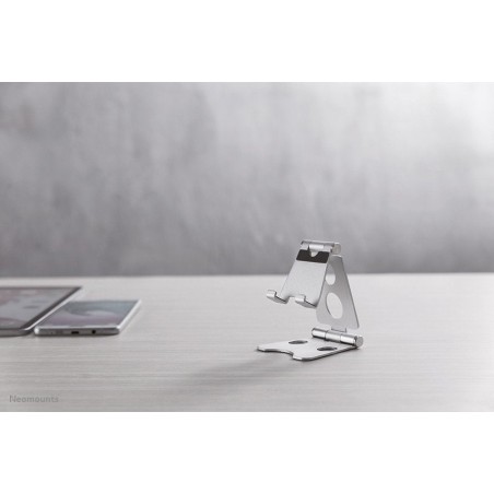 Soporte para teléfono newstar de hasta 6.5 ", plateado