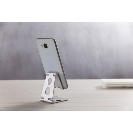 Soporte para teléfono newstar de hasta 6.5 ", plateado