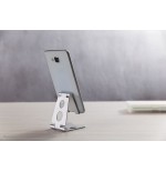 Soporte para teléfono newstar de hasta 6.5 ", plateado