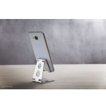 Soporte para teléfono newstar de hasta 6.5 ", plateado