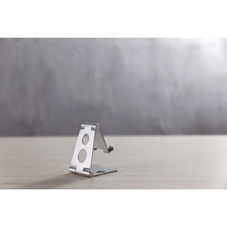 Soporte para teléfono newstar de hasta 6.5 ", plateado