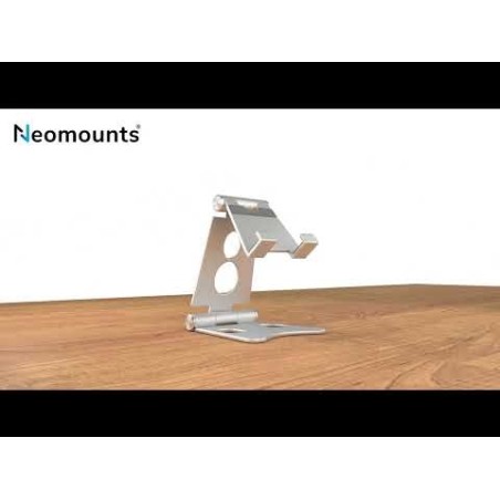 Soporte para teléfono newstar de hasta 6.5 ", plateado