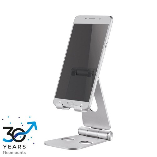 Soporte para teléfono newstar de hasta 10 ", plateado