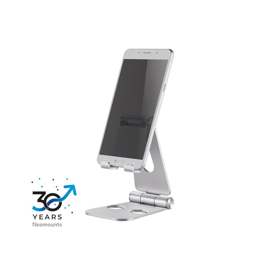 Soporte para teléfono newstar de hasta 10 ", plateado