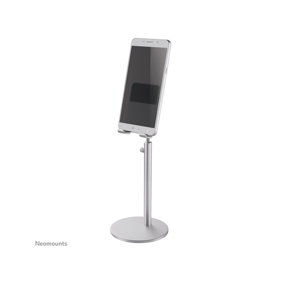 Soporte para teléfono newstar de hasta 7 ", plateado