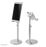 Soporte para teléfono newstar de hasta 7 ", plateado