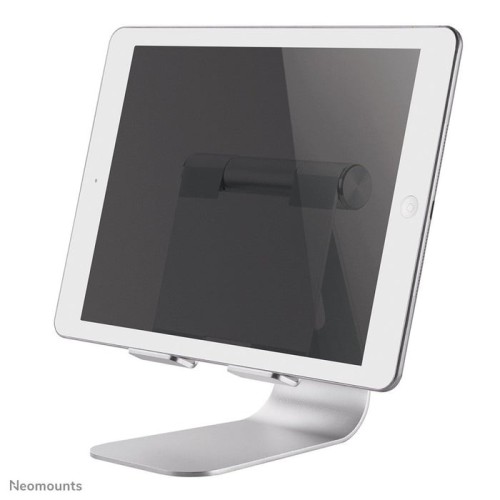 Soporte newstar de pie de mesa hasta 11 ", plata