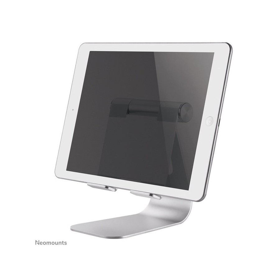 Soporte newstar de pie de mesa hasta 11 ", plata