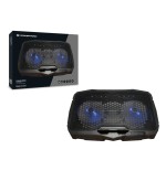 Conceptronic 2-fan cooling pad (17.0")/ ergonomisch