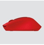 Ratón inalámbrico logitech m330 silent plus rojo 910-004911