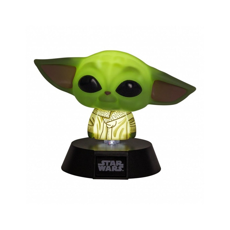 Lampara paladone icon the mandalorian yoda bebe