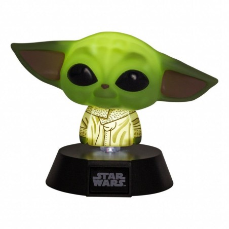 Lampara paladone icon the mandalorian yoda bebe