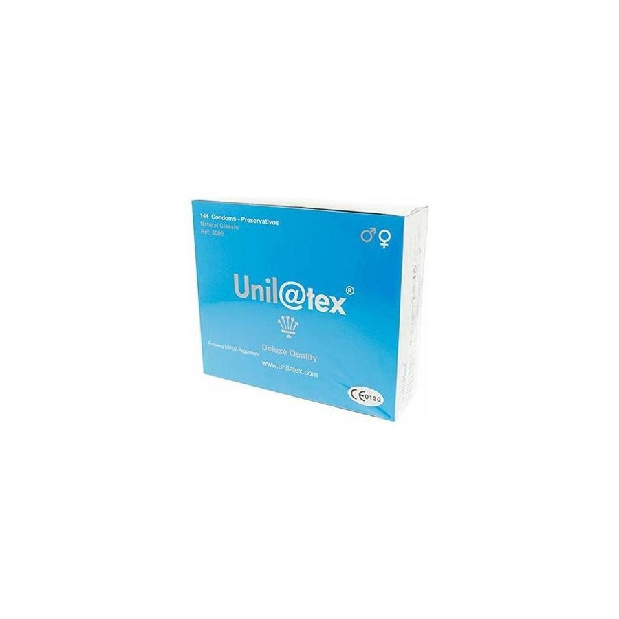 Unilatex - preservativos  naturales 144 uds