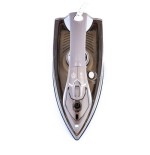 Plancha de vapor camry cr 5018 ceramic ultra glide marrón, gris, blanco 3000 w