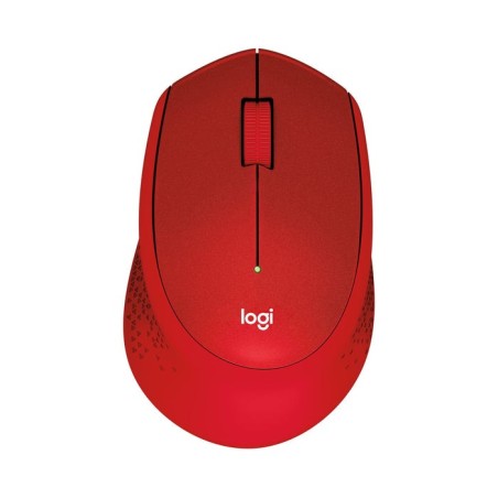 Ratón inalámbrico logitech m330 silent plus rojo 910-004911