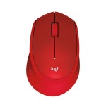 Ratón inalámbrico logitech m330 silent plus rojo 910-004911
