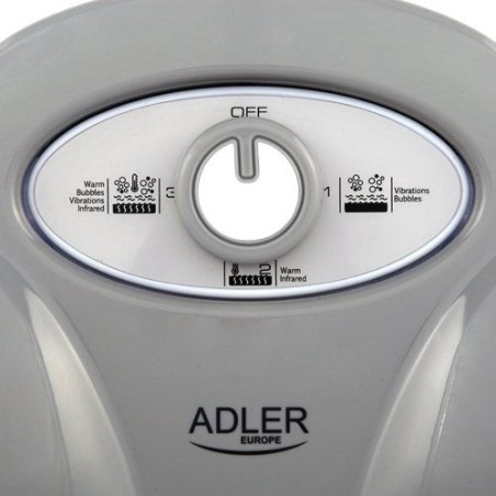 Adler ad 2167 masajeador piernas gris, blanco