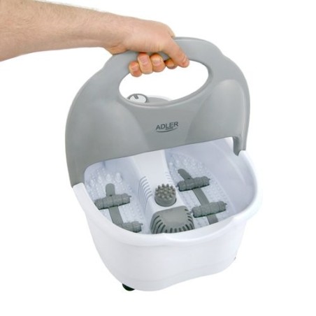 Adler ad 2167 masajeador piernas gris, blanco
