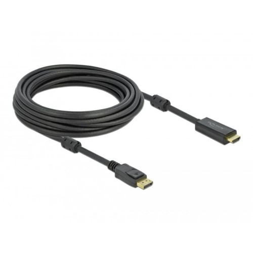 Delock cable displayport 1.2 -- hdmi activo 4k 60 hz 7m