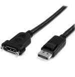 Startech.com cable de 91cm de extension displayport para montaje en panel - alargador garantia lifetime
