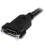 Startech.com cable de 91cm de extension displayport para montaje en panel - alargador garantia lifetime