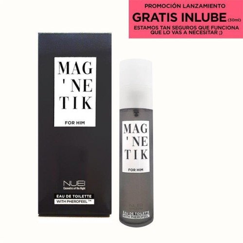 Perfume con feromonas magnetik for him + lubricante 30 ml gratis