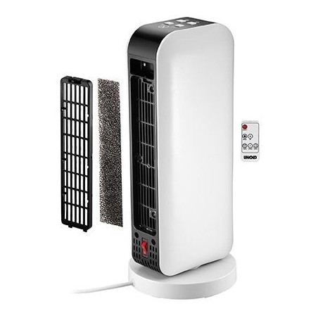 Calefactor cerámico unold 86430 con mando a distancia 2000w