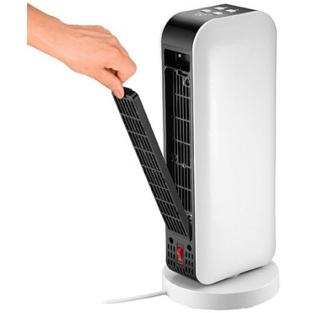 Calefactor cerámico unold 86430 con mando a distancia 2000w