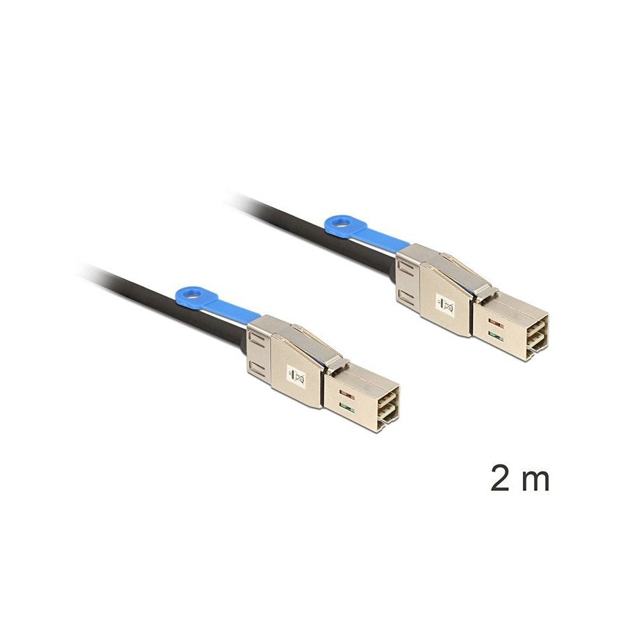 Delock 83395 cable serial attached scsi (sas) 2 m