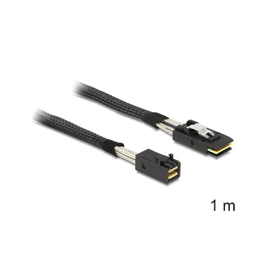 Delock 83389 cable serial attached scsi (sas) 1 m