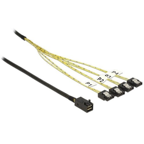 Delock 83393 cable serial attached scsi (sas) 1 m