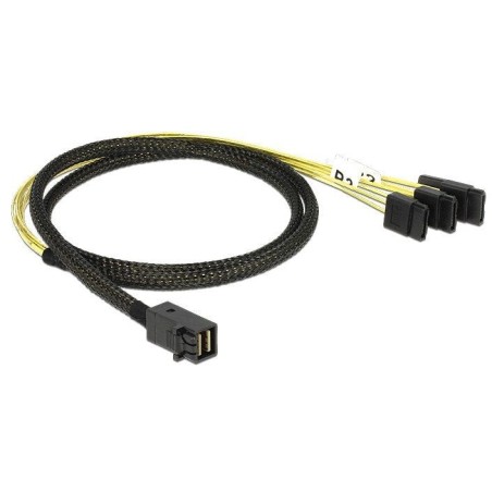 Delock 83393 cable serial attached scsi (sas) 1 m