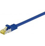 Goobay 3m cat7 s/ftp cable de red s/ftp (s-stp) azul