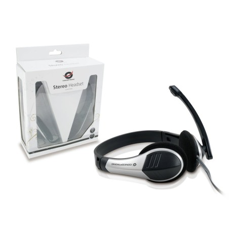 Conceptronic auriculares chatstar2 v2 stero microfono flexible c08-045