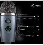 Logitech yeti nano micrófono usb de condensador profesional
