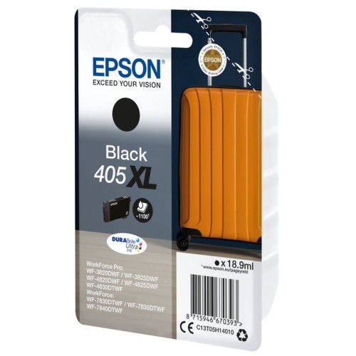 Cartucho original epson 405xl negro - c13t05h140 ml-18.9pag-1100