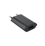 Nanocable mini cargador de red usb 5v - negro