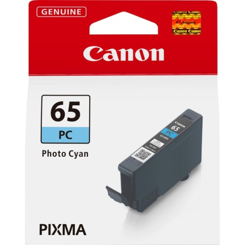 Tinta original canon cli-65pc/ cian fotográfico