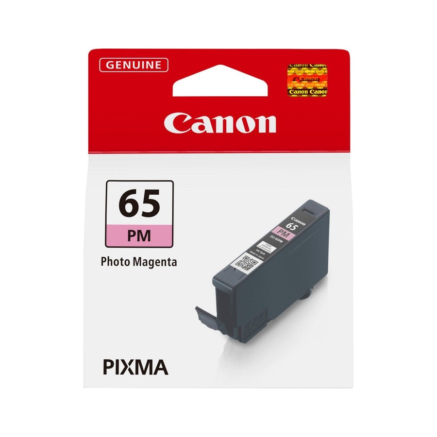 Tinta original canon cli-65 pm (4221c001) magenta fotográfico