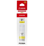 Botella de tinta original canon gi-51 amarillo