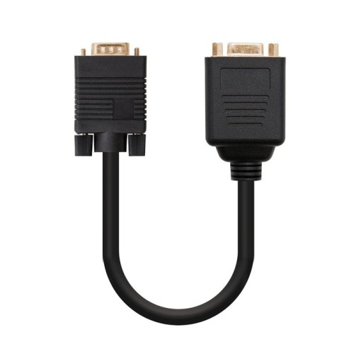 Cable bifurcador svga hdb15/m-2xhdb15/h oro 20cm